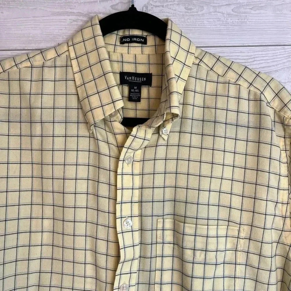 Men’s Van Heusen button front casual shirts size medium - Picture 3 of 9